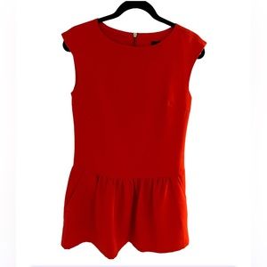 Mango Woman’s Front Pocket Dress In Red
